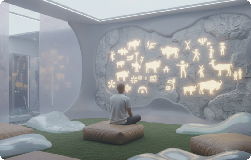 Cueva Altamira Futurista